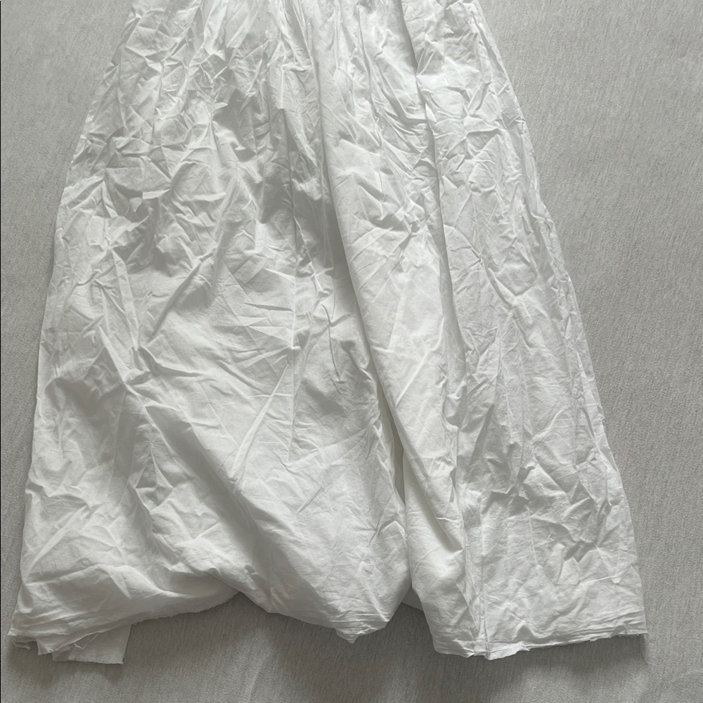 NWT, ASOS White Button-Front Maxi Dress, Size 4 - Picture 11 of 13